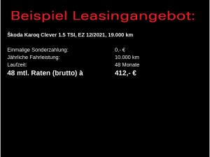 Skoda Karoq Clever 1.5 TSI DSG / Navi, SmartLink, LED