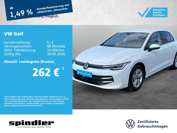 Volkswagen Golf VIII Life 1.5 TSI / CarPlay, LED, ACC, SHZ