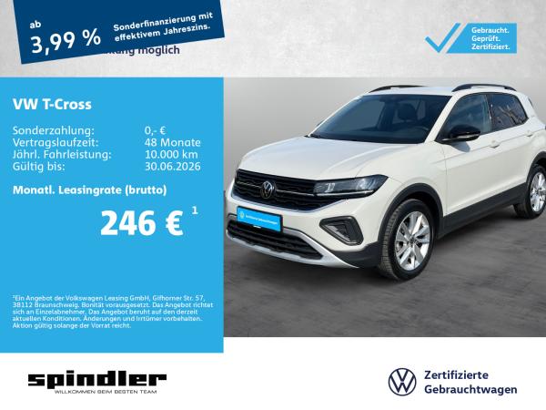 Volkswagen T-Cross Goal 1.0TSI DSG/ CarPlay, Navi, AHK, LED
