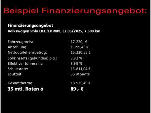Volkswagen Polo Life 1.0/ CarPlay, Bluetooth, LED, SHZ, PDC