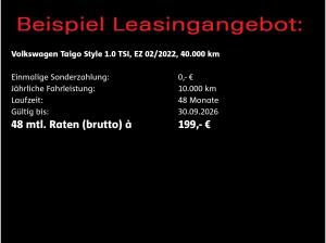 Volkswagen Taigo Style 1.0 TSI DSG / IQ.Drive, Matrix, Navi