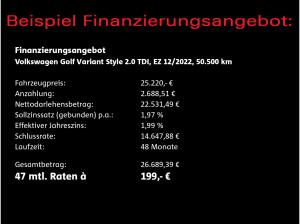 Volkswagen Golf Variant Style 2.0 TDI DSG / Navi, LED+, AHK