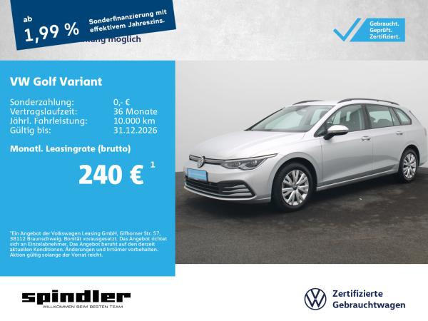 Volkswagen Golf Variant Life 1.5 eTSI DSG / CarPlay, LED+