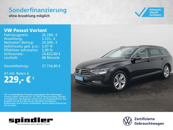 Volkswagen Passat Variant Business 2.0TDI 4M DSG / AHK, LED
