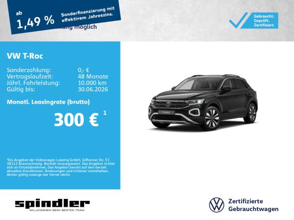 Volkswagen T-Roc Goal 2.0TDI DSG / Navi, CarPlay, AHK, LED+