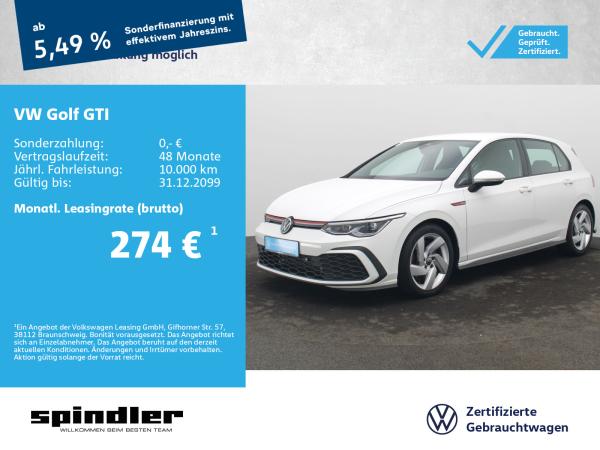 Volkswagen Golf VIII GTI 2.0 TSI DSG / Navi, CarPlay, LED+