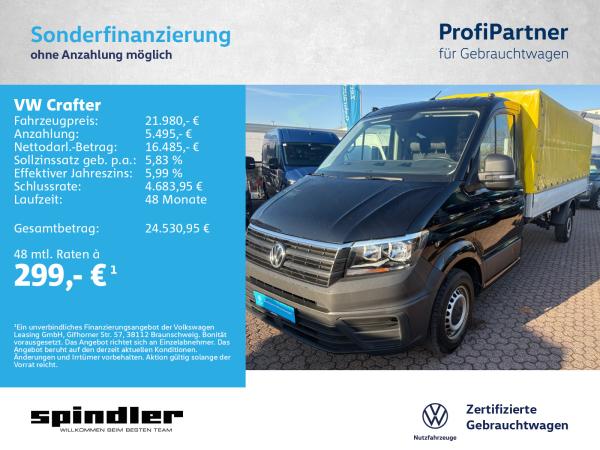 Volkswagen Crafter 35 Einzelkabine LR / Bluetooth, Klima