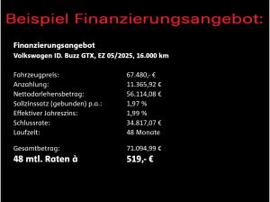 Volkswagen ID.Buzz GTX 4M/ Matrix, Standklima, AHK, HuD, WP
