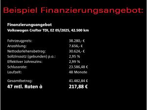 Volkswagen Crafter 35 L3H2/ Navi, ParkAssi, Klima, App, RFK