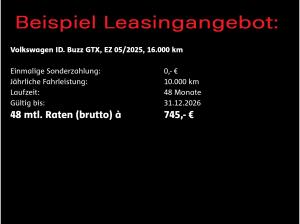 Volkswagen ID.Buzz GTX 4M/ Matrix, Standklima, AHK, HuD, WP