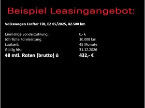 Volkswagen Crafter 35 L3H2/ Navi, ParkAssi, Klima, App, RFK