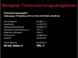 Volkswagen Multivan Life lang 1.5 eHybrid 4M DSG / AHK, LED