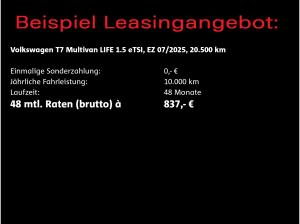 Volkswagen Multivan Life lang 1.5 eHybrid 4M DSG / AHK, LED