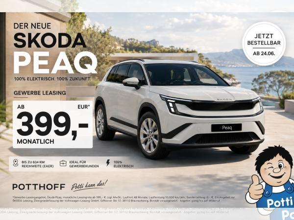 Abbildung Leasingangebot Skoda Peaq