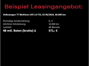 Volkswagen Multivan Life 2.0TSI DSG / 7-Sitze, CarPlay, LED
