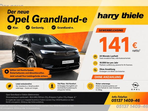 Opel Grandland 73-kWh-Batterie 157 kW Edition