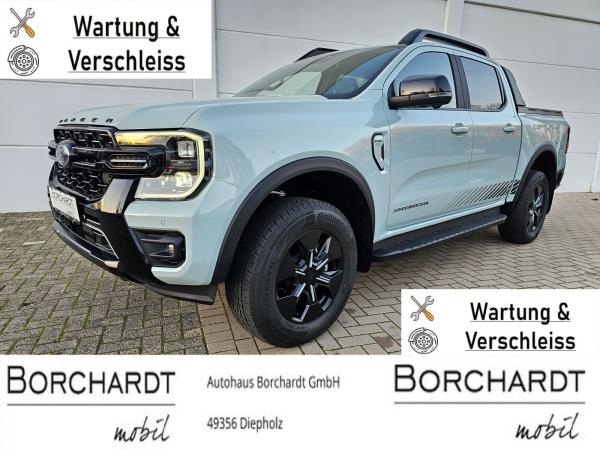Ford Ranger PHEV Stormtrak *Wartung u. Verschleiss* *sofort* e-4WD el.Rollo Matrix-LED ACC 360°