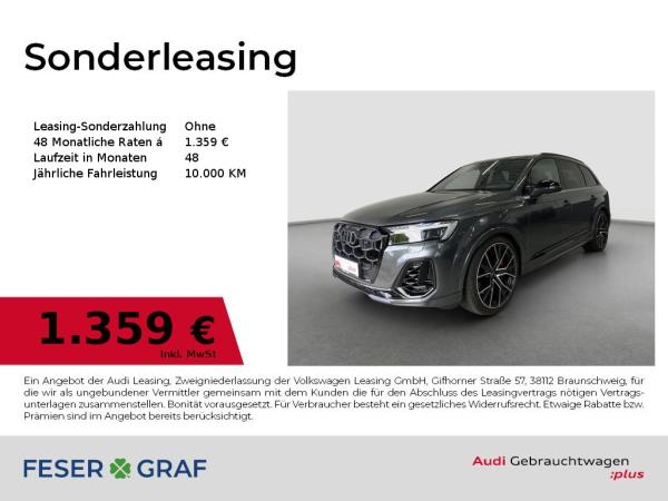 Audi SQ7 TFSI AHK Pano B&O STHZG 7-Sitze Matrix HUD