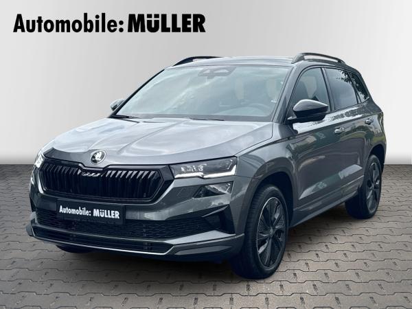 Skoda Karoq Sportline 2,0 TDI DSG nur 10x verfügbar – mit AHK, Paket Komfort, Fahrerassistenz, Parken