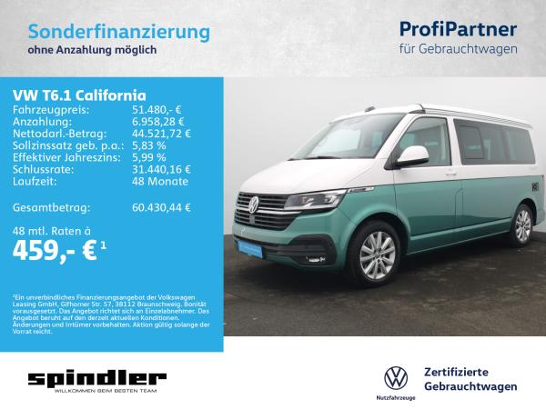 Volkswagen T6.1 California Coast 4M DSG / Standh, Markise