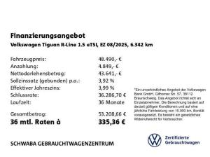 Volkswagen Tiguan R-Line 1.5 eTSI DSG HdUp*IQ.LIGHT*20"