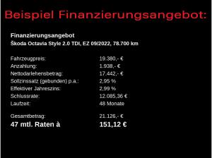 Skoda Octavia Combi Style 2.0TDI / Navi, HuD, LED, ACC