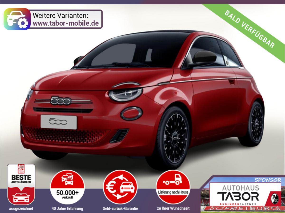 Fiat 500 Cabrio La Prima Nav Keyl SHZ 17Z Kam LED Car