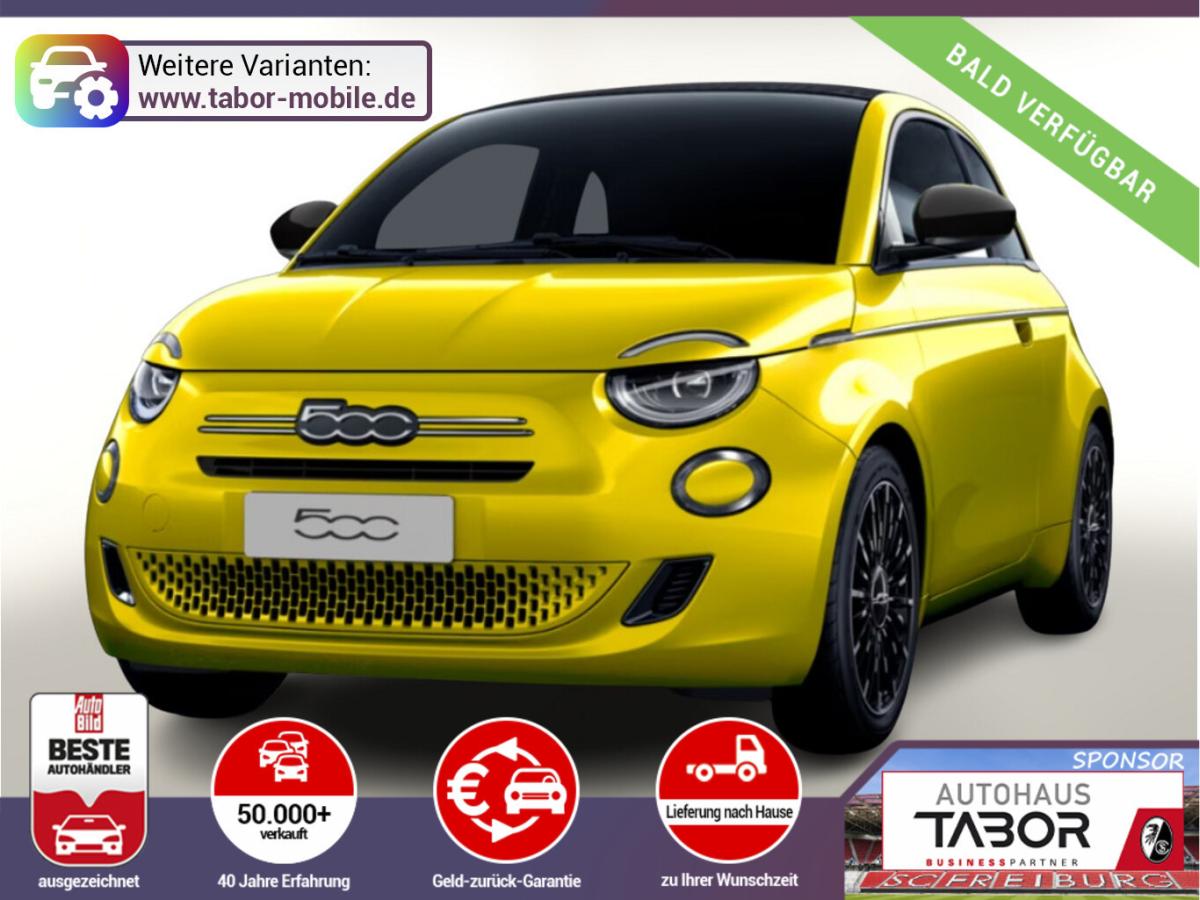 Fiat 500 Cabrio La Prima Nav Keyl SHZ 17Z Kam LED Car