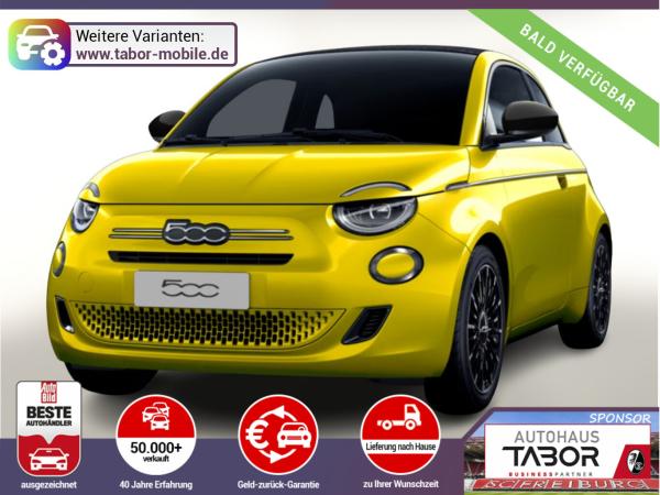 Fiat 500 Cabrio La Prima Nav Keyl SHZ 17Z Kam LED Car