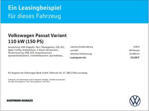 Volkswagen Passat Variant BUSINESS TDI DSG AHK NAVI EINPARKHILFE SITZHEIZUNG