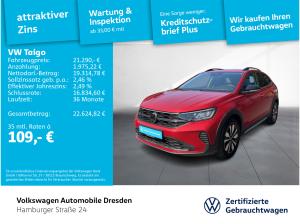 Volkswagen Taigo GOAL 1.0 TSI LED APP NAVI PDC TRAVEL