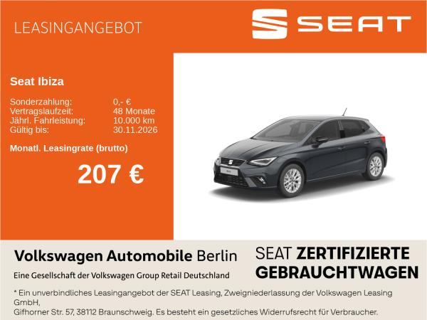 Seat Ibiza 1.5 TSI DSG FR Navi LED SHZ ACC PDC