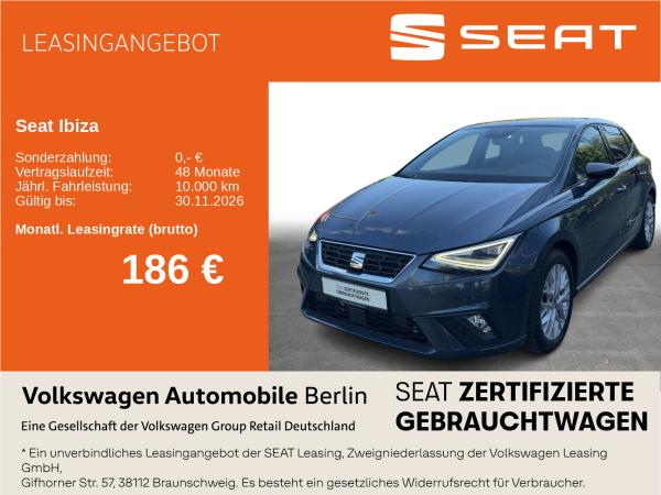 Seat Ibiza 1.5 TSI DSG FR Navi LED SHZ ACC PDC