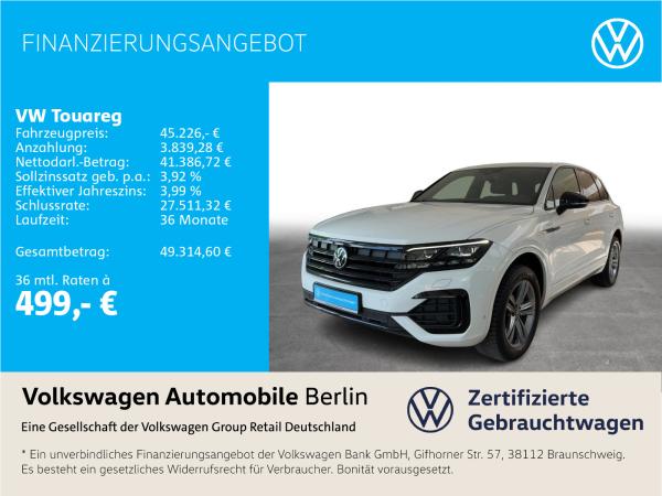 Abbildung Leasingangebot VW Touareg