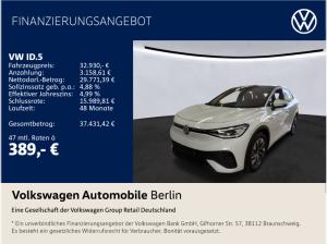 Volkswagen ID.5 Pro Performance mit Infotainment-Paket
