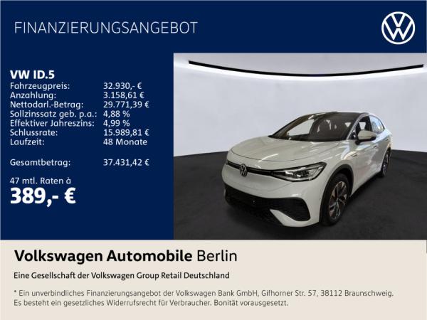 Volkswagen ID.5 Pro Performance mit Infotainment-Paket