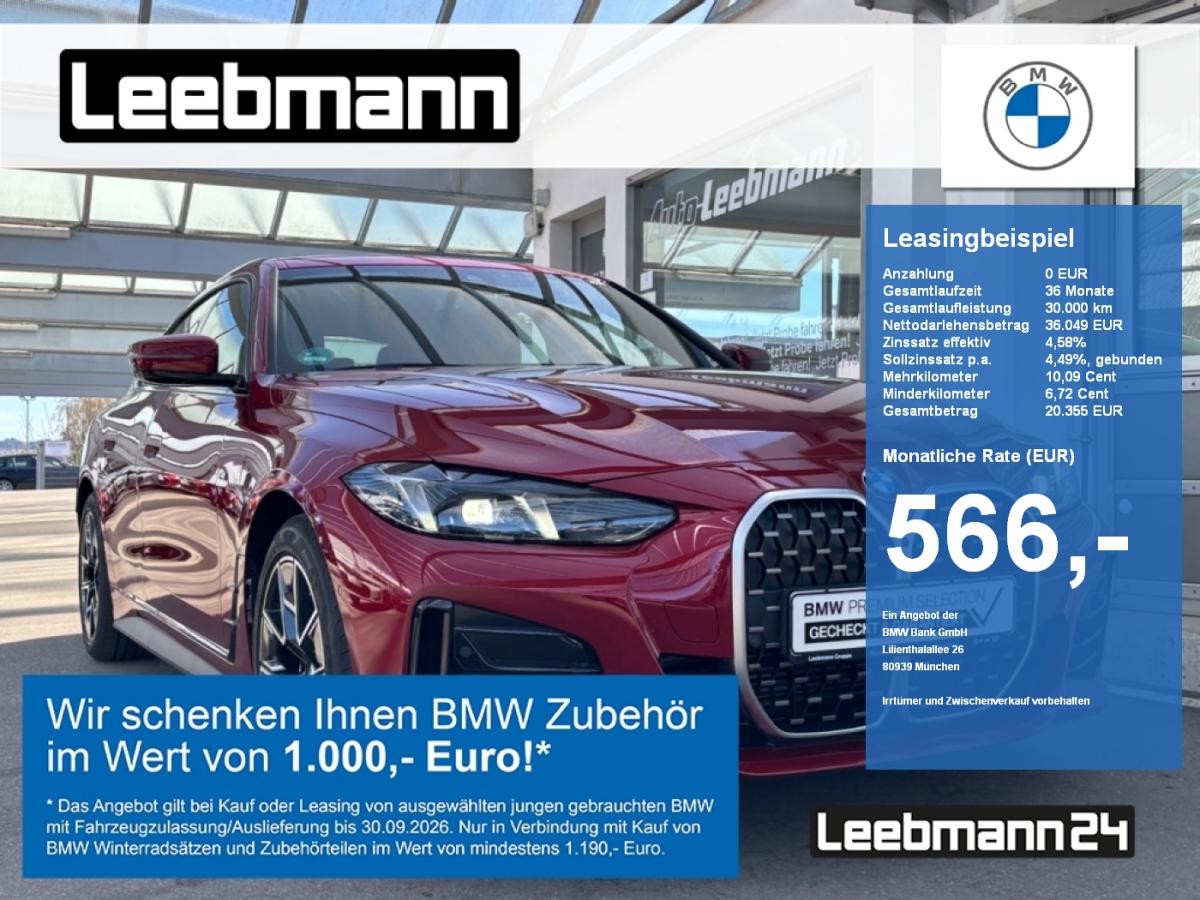 BMW 420 Gran Coupe 420d Gran Coupe M-Sport Finanzierung ab 2,49%