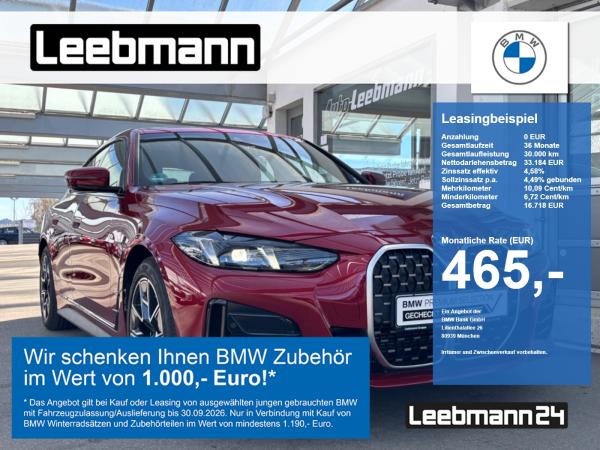 BMW 420 Gran Coupe 420d Gran Coupe M-Sport Finanzierung ab 2,49%