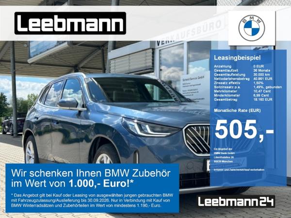 BMW X3 20d xDrive IcoGlow/AHK Finanzierung ab 2,49%