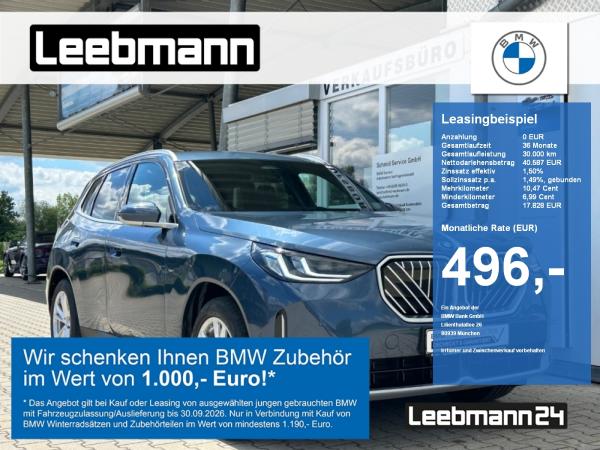 BMW X3 20d xDrive IcoGlow/AHK Finanzierung ab 2,49%