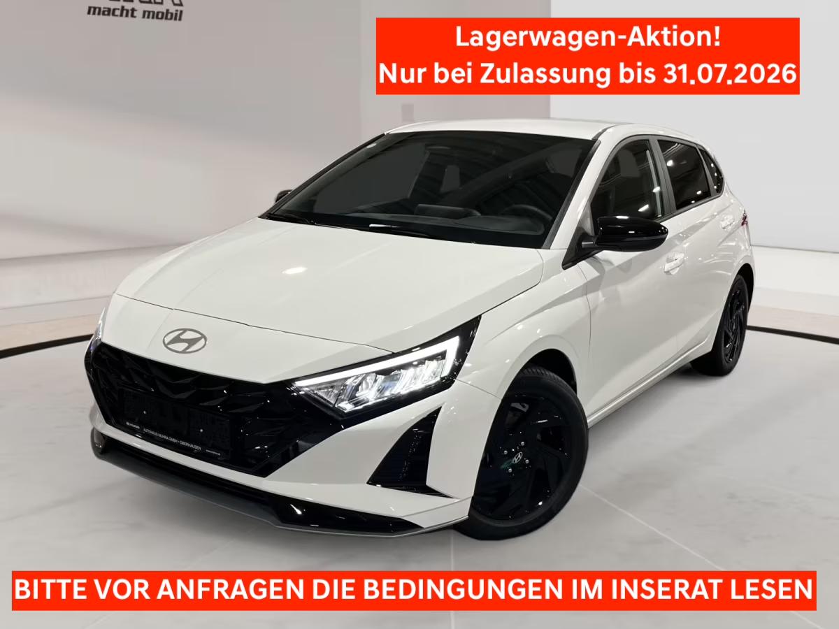 Hyundai i20 1.0 DCT BLACKLINE LED NAVI KAMERA 16"|Zulassung bis 31.07.26