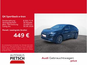 Audi Q4 e-tron Q4 Sportback 55 e-tron quattro S line 77kWh