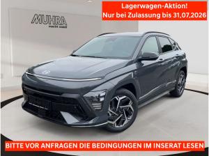 Hyundai KONA 1.6 T-GDI 180PS N LINE X GLASDACH|Zulassung bis 31.07.2026