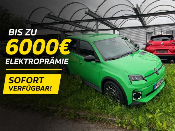 Renault R5 40KW/H; Sofort zu haben AKTION WEBER GRILL GUTSCHEIN 150€