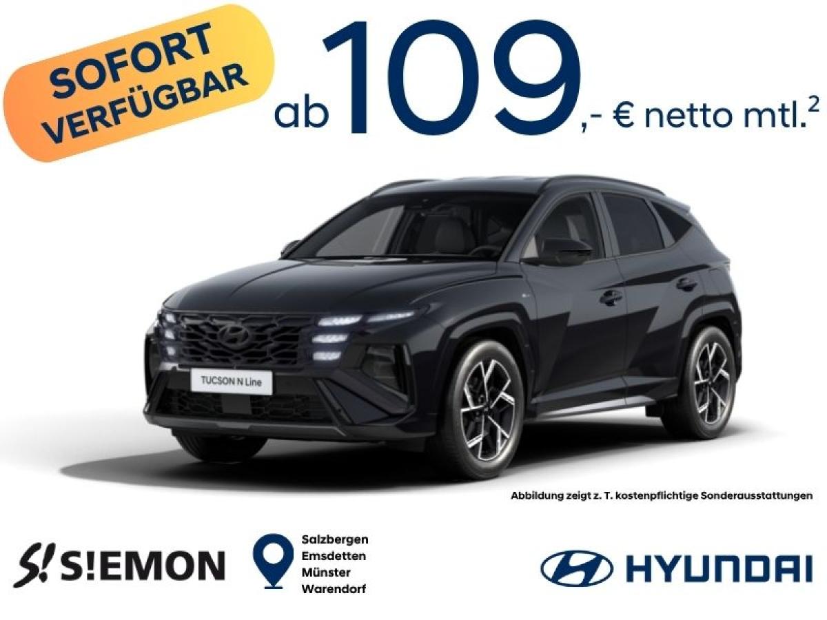 Hyundai TUCSON N-Line ✔️ 1.6 T-GDI ✔️ 110 kW ✔️ MY27 ✔️ 7-Gang-DCT ✔️ sofort verfügbar ✔️ Gewerbekundenaktion