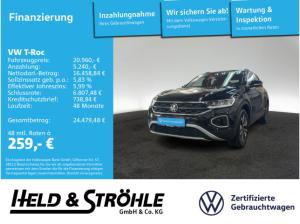 Volkswagen T-Roc GOAL 1.0 TSI LED NAV PDC SHZ TRAVEL DAB+