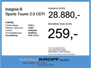 Opel Insignia B Sports Tourer 2.0 CDTI **Matrix+AHK**
