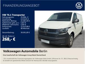 Volkswagen T6.1 Kasten L1H1 2.0 TDI DSG Radio SHZ PDC