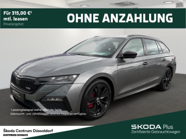Skoda Octavia Combi RS 2.0 l TSI DSG 245 PS Sportsitze LED Scheinwerfer Einparkhilfe vorne   hinten
