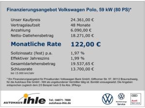 Volkswagen Polo Life 1,0 Premium-Deal